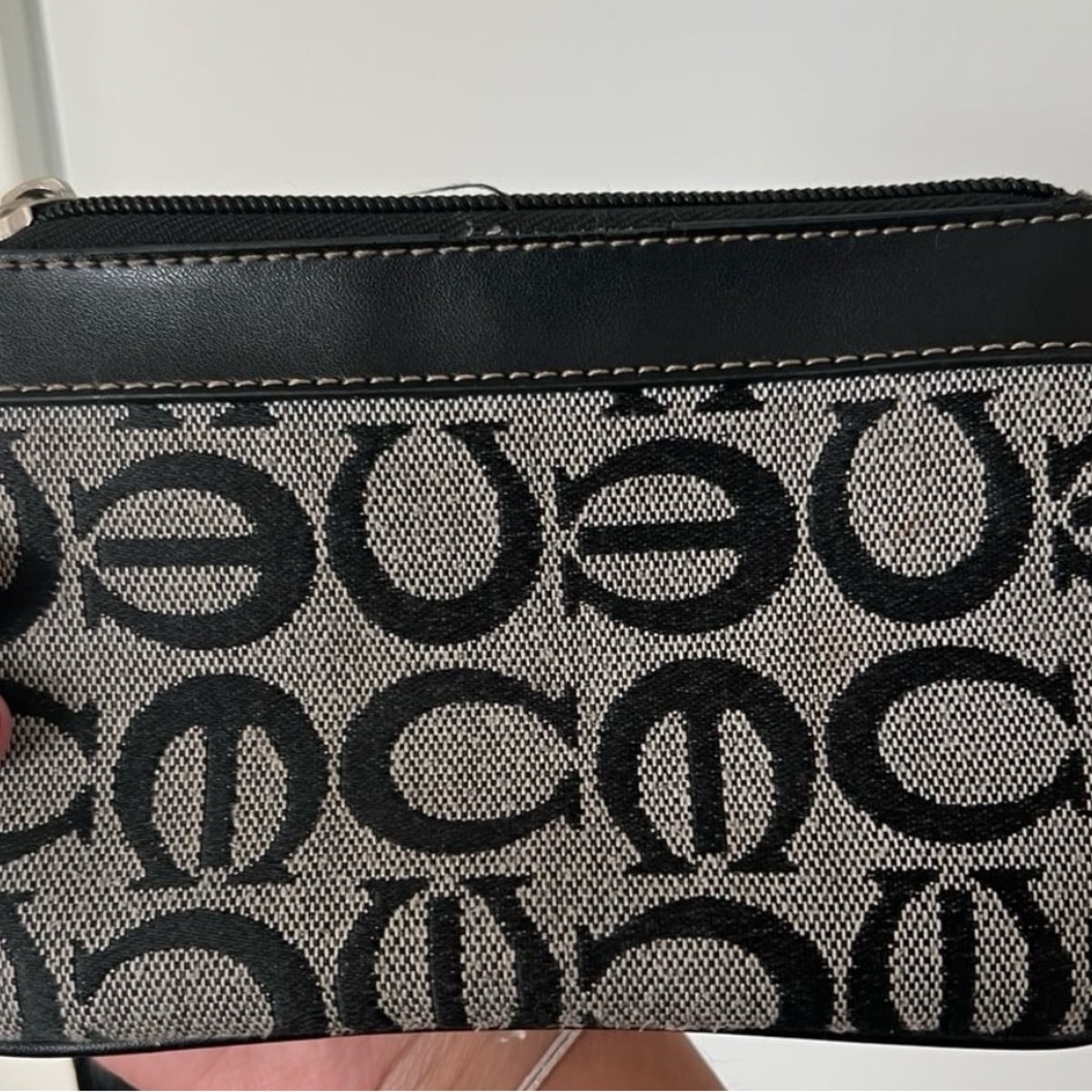 Black and Gray Women's Small Clutch